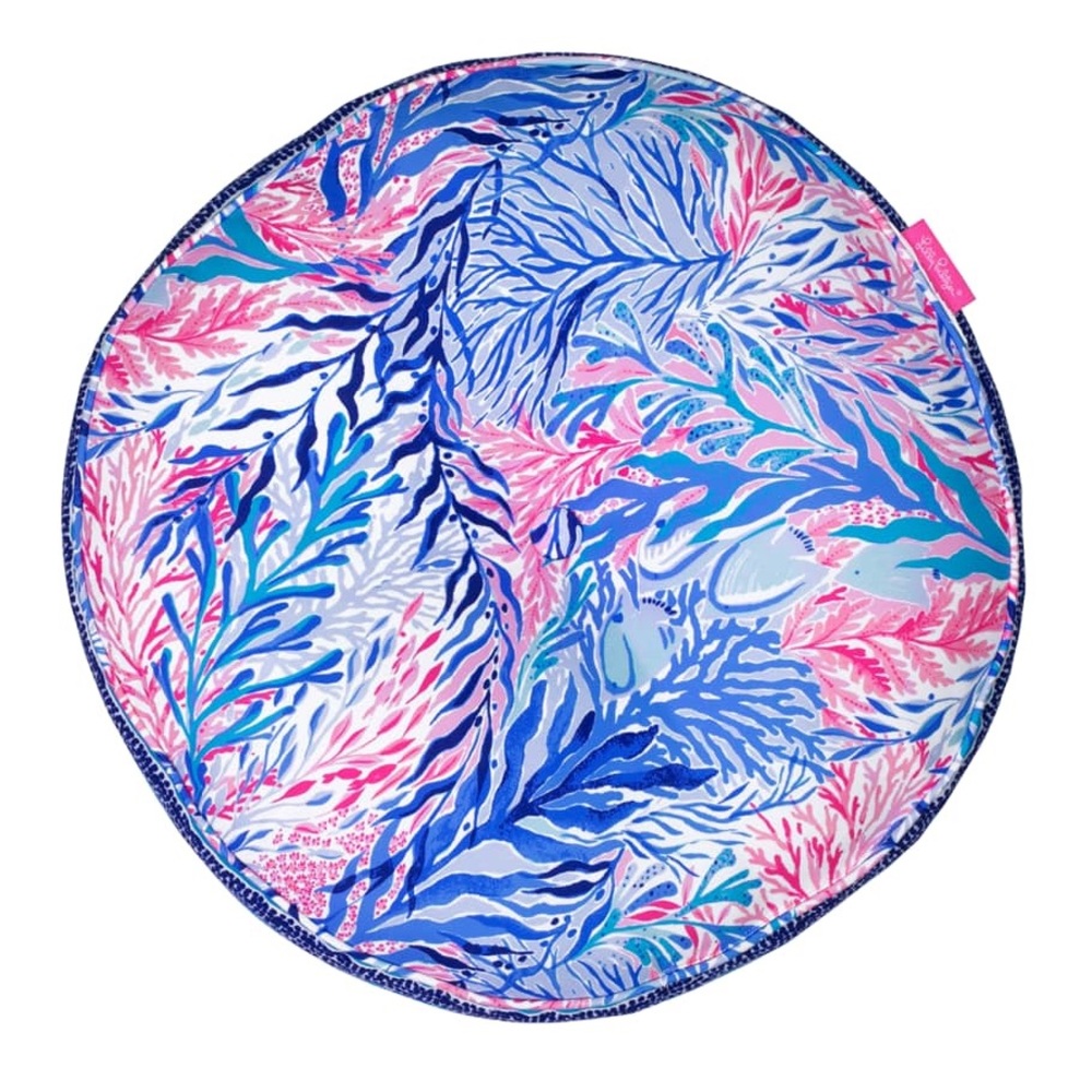 Lilly Pulitzer Round Indoor/Outdoor Pillow
